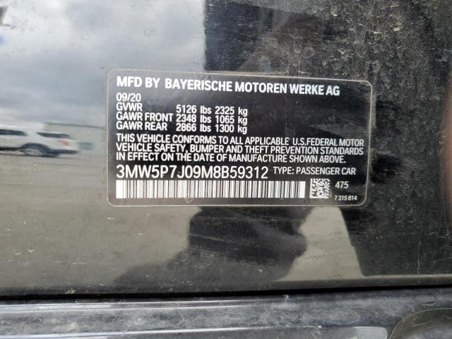 2021 BMW 330E - 3MW5P7J09M8B59312