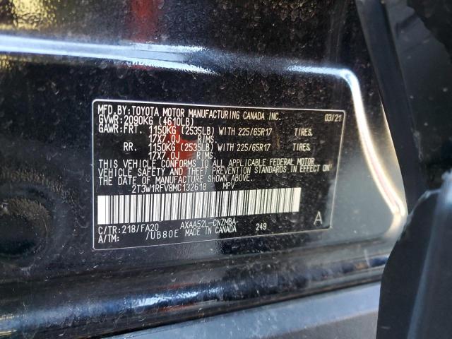 2021 TOYOTA RAV4 XLE - 2T3W1RFV8MC132618