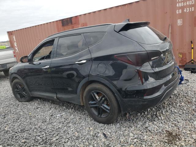 HYUNDAI SANTA FE S 2017 black  gas 5NMZU3LB4HH034464 photo #3
