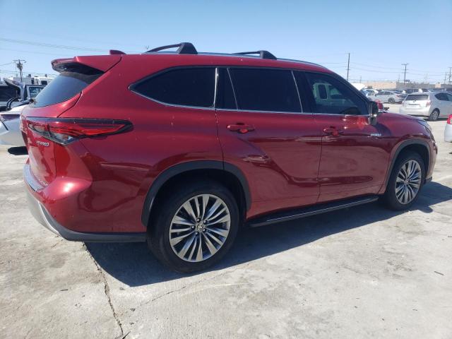 Vin: 5tdfarah5ms008761, lot: 49652275, toyota highlander hybrid platinum 20213