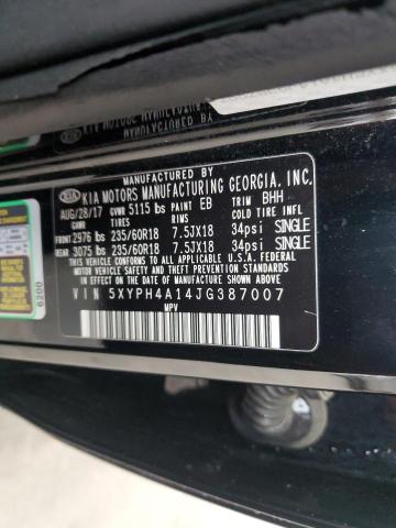 2018 KIA SORENTO EX - 5XYPH4A14JG387007