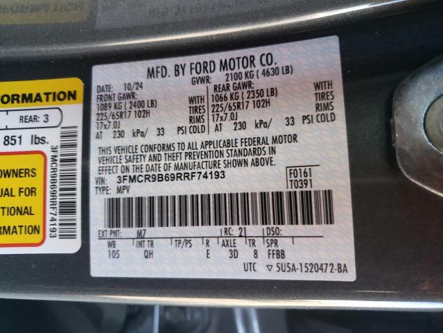 2024 FORD BRONCO SPO - 3FMCR9B69RRF74193