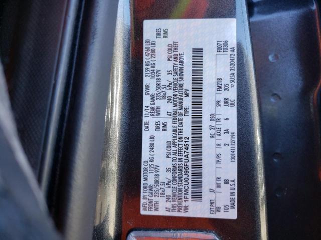 2015 FORD ESCAPE TIT - 1FMCU0J95FUA74512