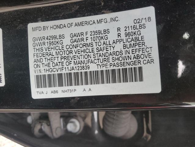 2018 HONDA ACCORD LX - 1HGCV1F11JA123839