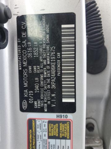 2019 KIA RIO S - 3KPA24AB6KE197675