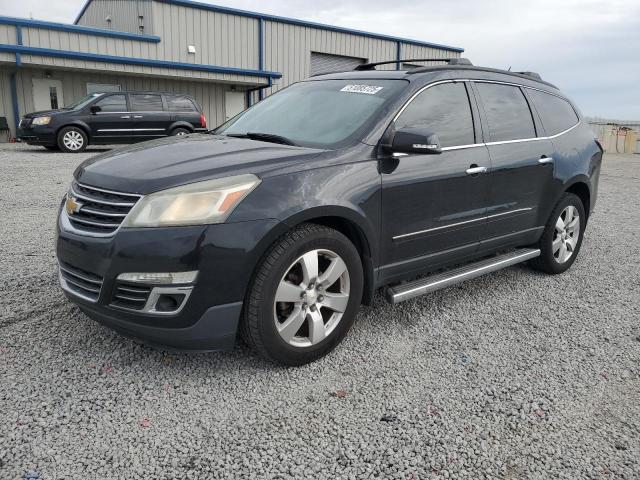 CHEVROLET TRAVERSE L 2014 black 4dr spor gas 1GNKRJKD9EJ130386 photo #1