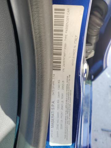 2015 MASERATI GHIBLI S ZAM57RTA6F1130681