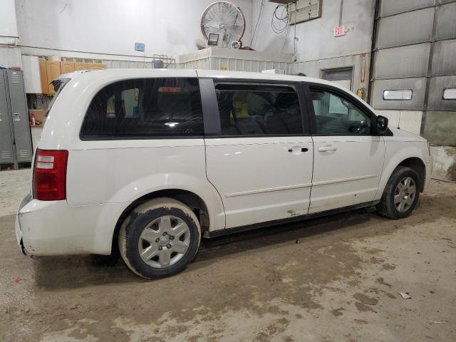 DODGE CARAVAN 2009 white  flexible fuel 1D8HN44E29B504442 photo #4