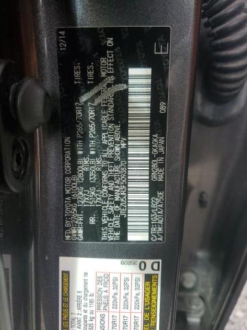 2015 TOYOTA 4RUNNER SR - JTEZU5JR3F5093870