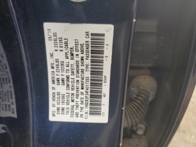 2015 HONDA ACCORD LX - 1HGCR2F34FA017355