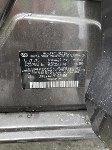 2015 HYUNDAI SONATA SE - 5NPE24AF8FH221691