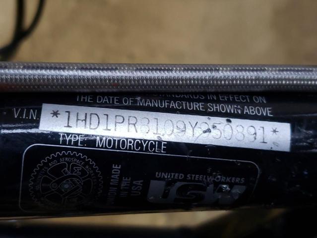2009 HARLEY-DAVIDSON MOTORCYCLE 1HD1PR8109Y950891