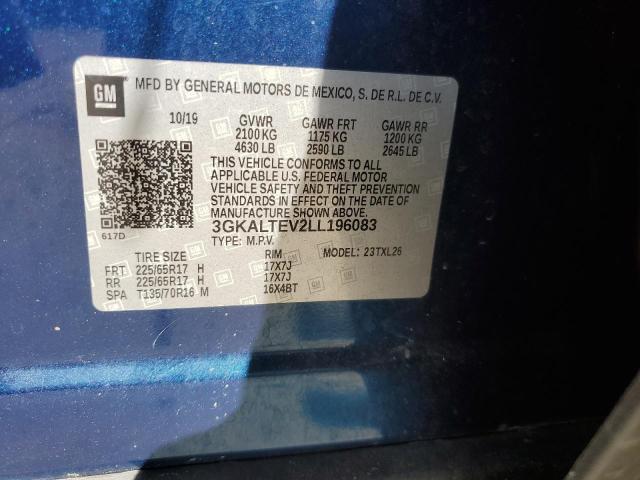 2020 GMC TERRAIN SL - 3GKALTEV2LL196083