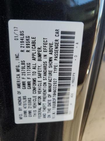2017 ACURA TLX ADVANC 19UUB3F78HA002927
