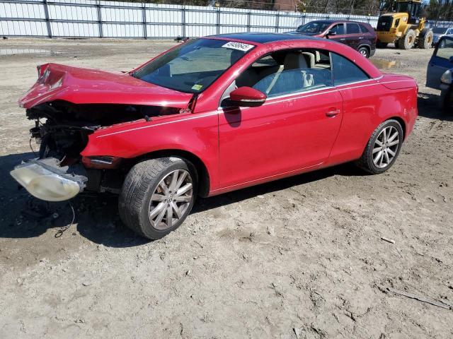 VOLKSWAGEN EOS TURBO 2009 red  gas WVWBA71F59V018351 photo #1