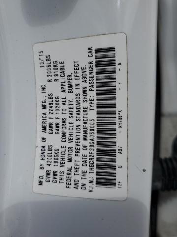 2016 HONDA ACCORD LX - 1HGCR2F39GA059005
