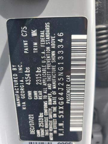 2022 KIA K5 GT LINE - 5XXG64J25NG133346