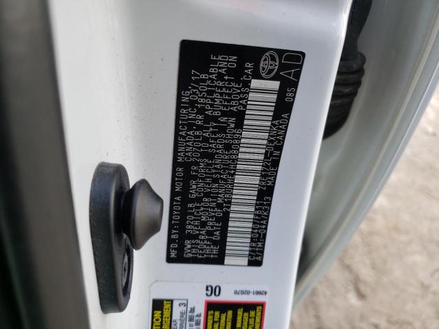 2017 TOYOTA COROLLA L - 2T1BURHE4HC880896