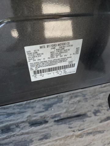 2019 FORD EDGE SEL - 2FMPK4J99KBB96577
