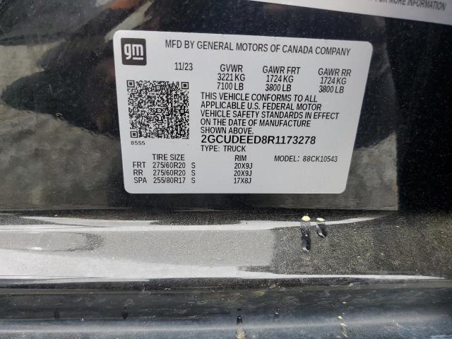 2024 CHEVROLET SILVERADO - 2GCUDEED8R1173278