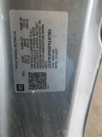 2023 CHEVROLET CAMARO LS - 1G1FB1RS6P0147361