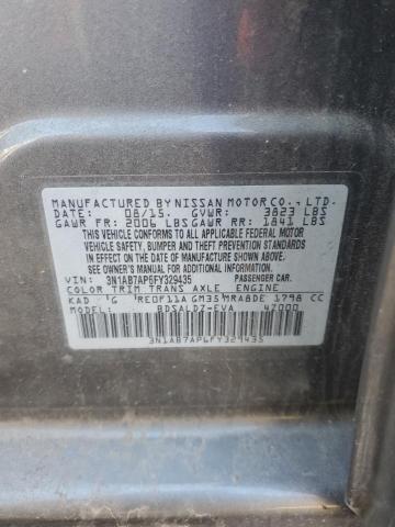 2015 NISSAN SENTRA S - 3N1AB7AP6FY329435