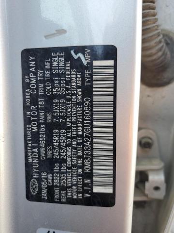 2016 HYUNDAI TUCSON LIM - KM8J33A27GU160890
