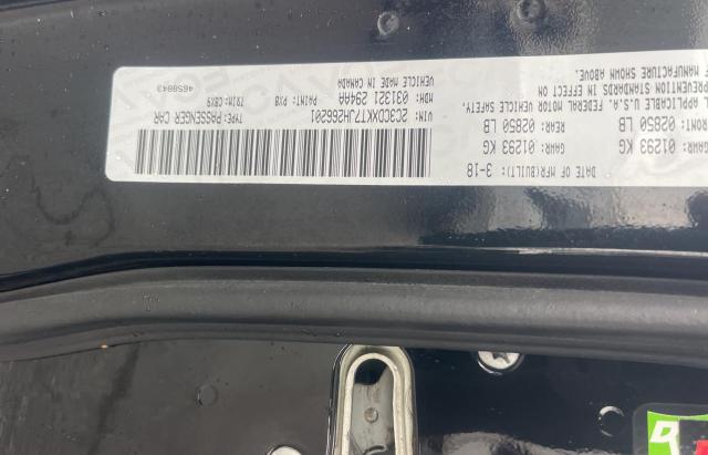 2018 DODGE CHARGER PO 2C3CDXKT7JH266201