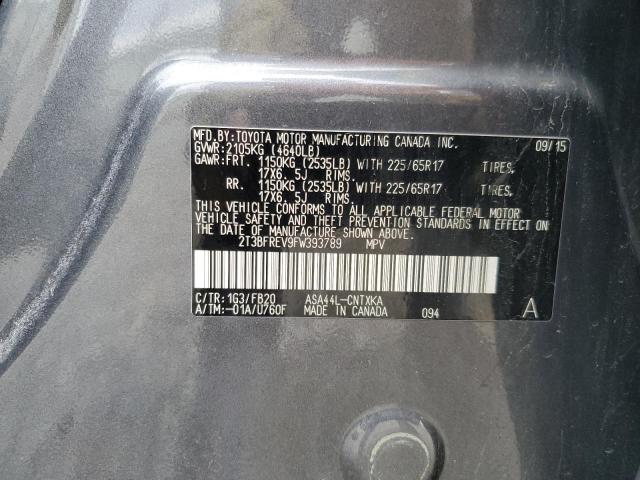 2015 TOYOTA RAV4 LE - 2T3BFREV9FW393789