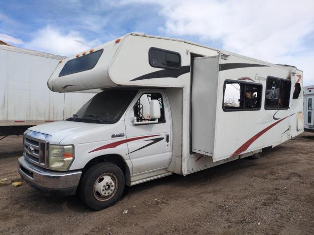 COACH MOTORHOME 2009 white  gas 1FDXE45S38DA32278 photo #3