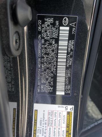 2023 LEXUS UX 250H PR - JTHP6JBH3P2133788