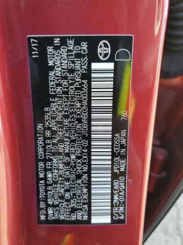 2017 TOYOTA MIRAI JTDBVRBD2HA003664