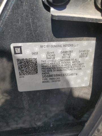 2018 CHEVROLET CRUZE LT - 1G1BE5SM2J7214674