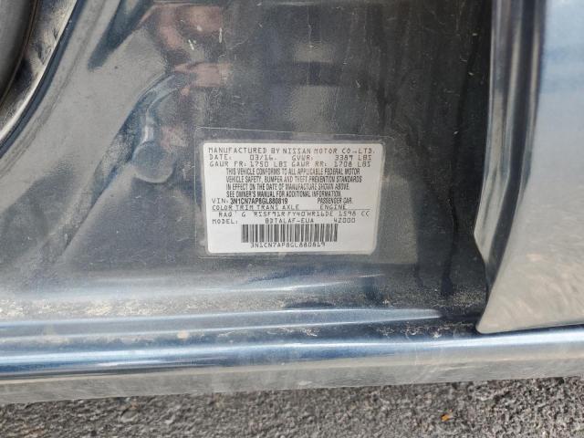 2016 NISSAN VERSA S - 3N1CN7AP8GL880819