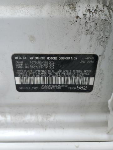 2016 MITSUBISHI LANCER GT JA32U8FW9GU008199