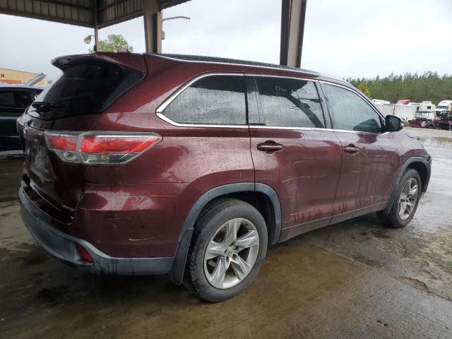 Vin: 5tdykrfh6es026623, lot: 47365235, toyota highlander limited 20143