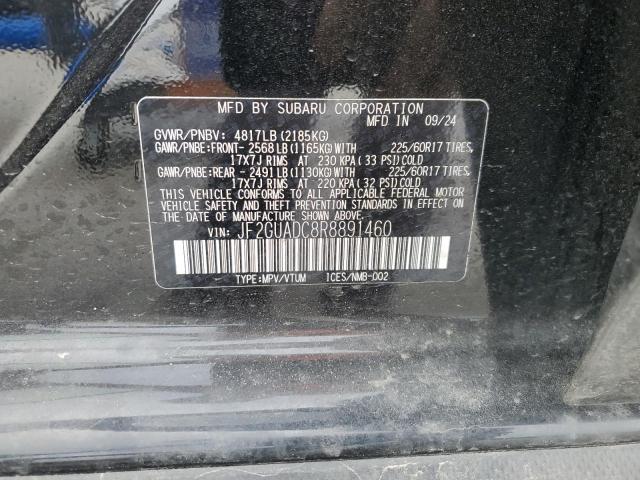 2024 SUBARU CROSSTREK - JF2GUADC8R8891460
