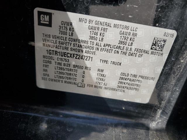 2015 GMC SIERRA C15 - 1GTR1UECXFZ247271