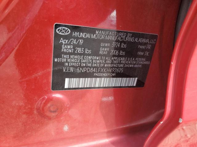 2019 HYUNDAI ELANTRA SE - 5NPD84LFXKH492625