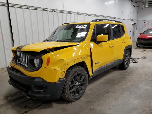 Vin: zaccjabb5jpj68563, lot: 48377865, jeep renegade latitude 2018 img_1