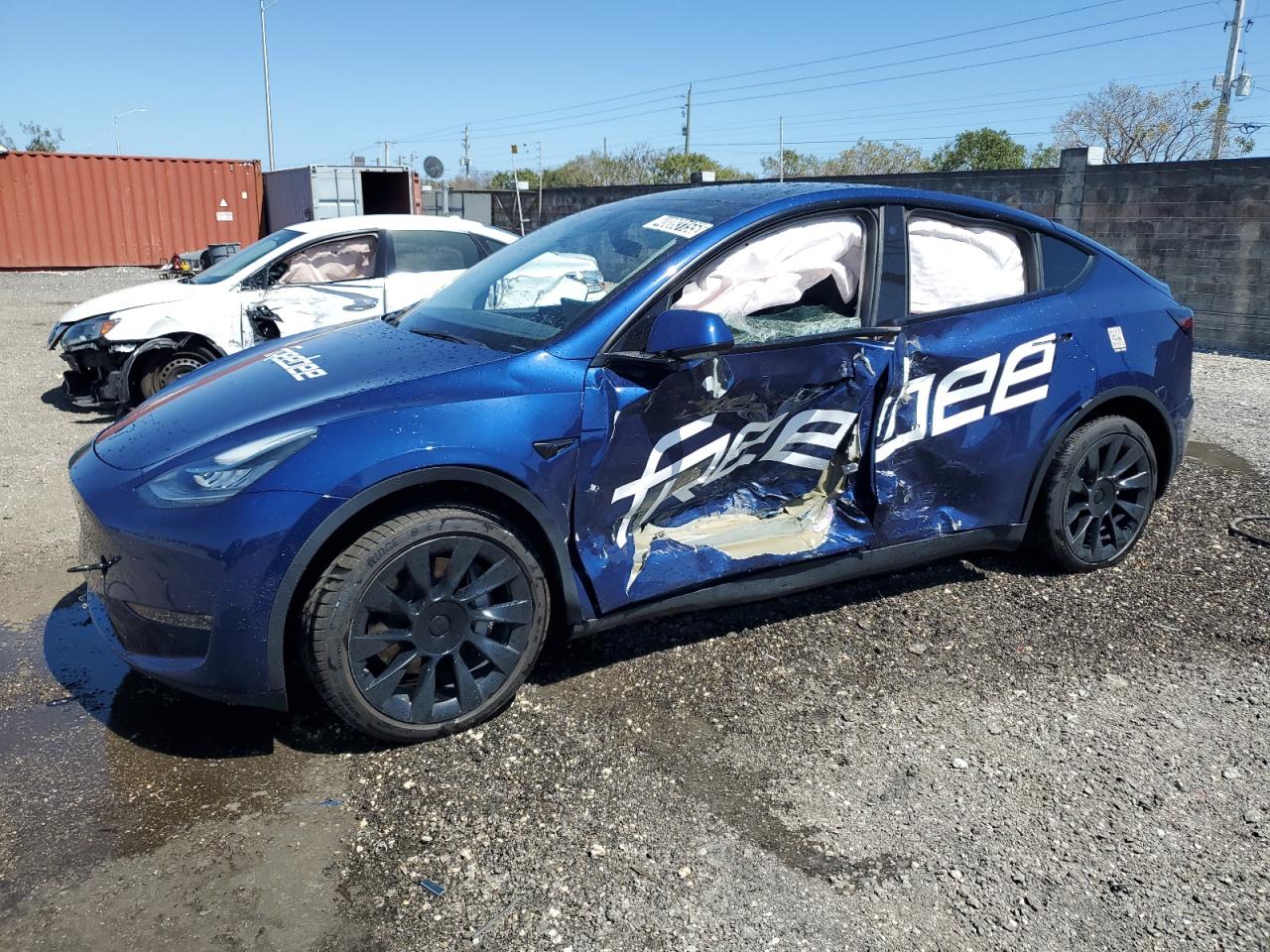 7SAYGDEE3NF480671 TESLA MODEL Y 2022