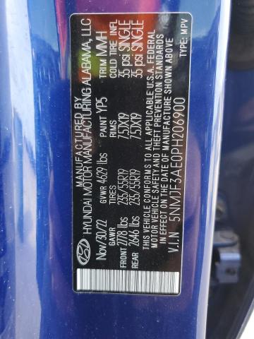 2023 HYUNDAI TUCSON SEL - 5NMJF3AE0PH206900