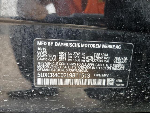 2020 BMW X5 SDRIVE - 5UXCR4C02L9B11513