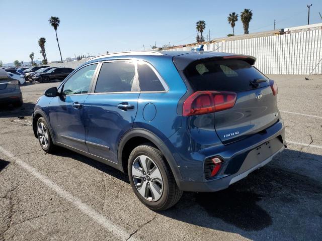 KIA NIRO LX 2021 blue  hybrid engine KNDCB3LC0M5470097 photo #3