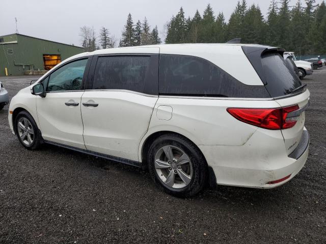 HONDA ODYSSEY EX 2018 white  gas 5FNRL6H75JB022176 photo #3