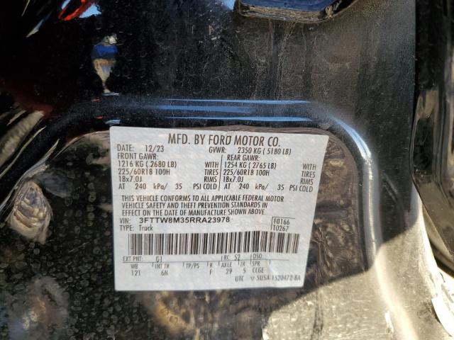 3FTTW8M35RRA23978 2024 FORD MAVERICK L