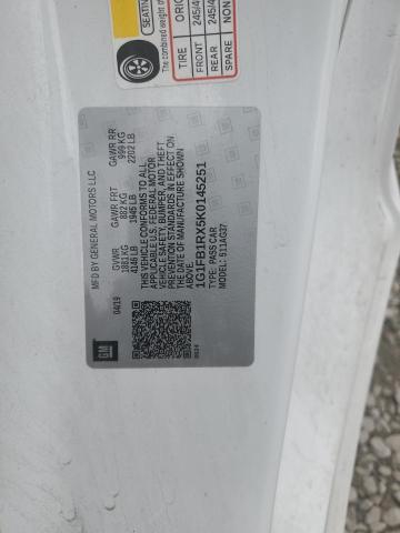 2019 CHEVROLET CAMARO LS - 1G1FB1RX5K0145251