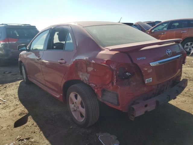 TOYOTA YARIS 2008 red  gas JTDBT923581190461 photo #3