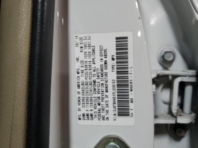 2015 ACURA RDX TECHNO 5J8TB4H51FL009152