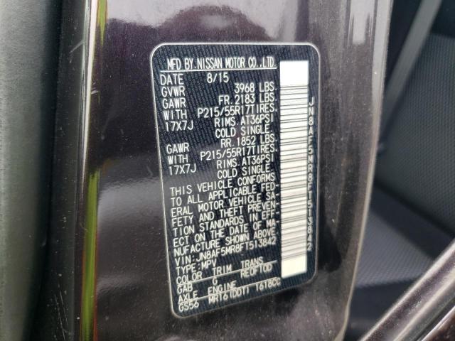 2015 NISSAN JUKE S - JN8AF5MR8FT513842